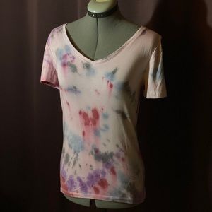 A New Day Hand Tie-Dyed V-Neck